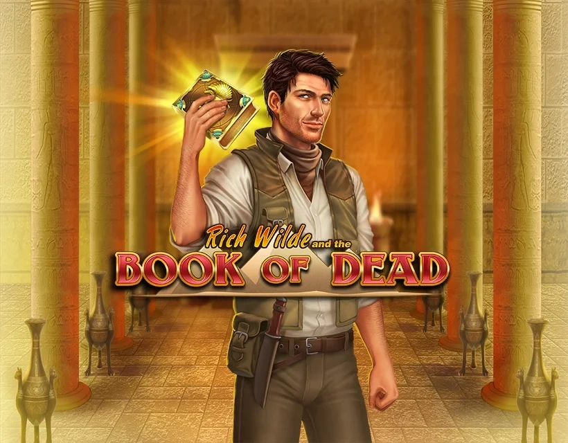 Book of Dead slot spel skärmdump